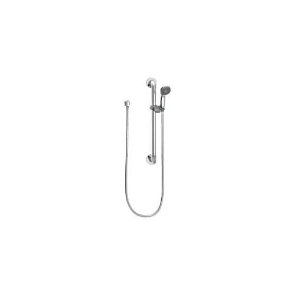 Moen Slide Bar/Grab Bar Shower Chrome/Stainless 52224GBM15 Zoro